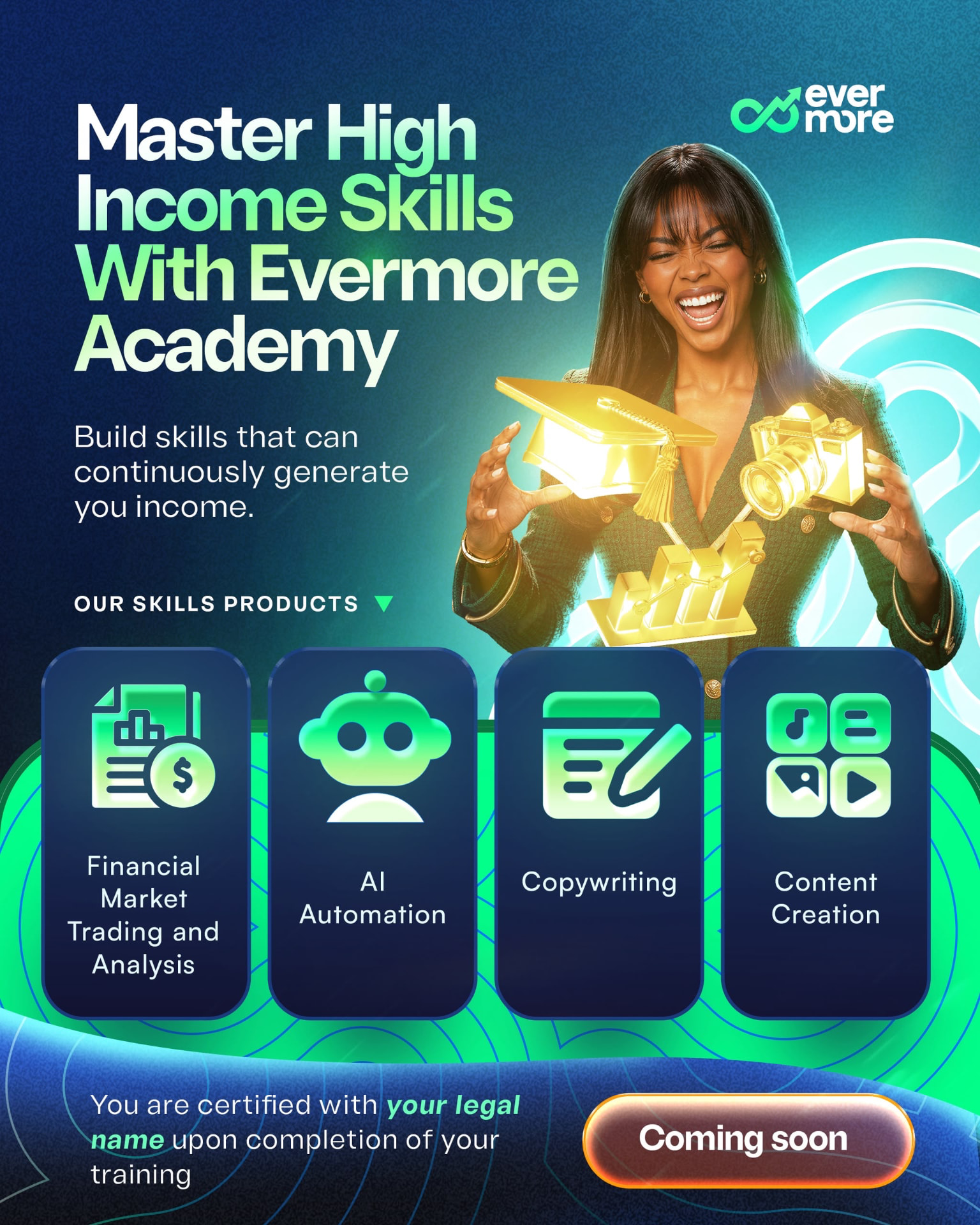 Master high income skills with Evermore Academy